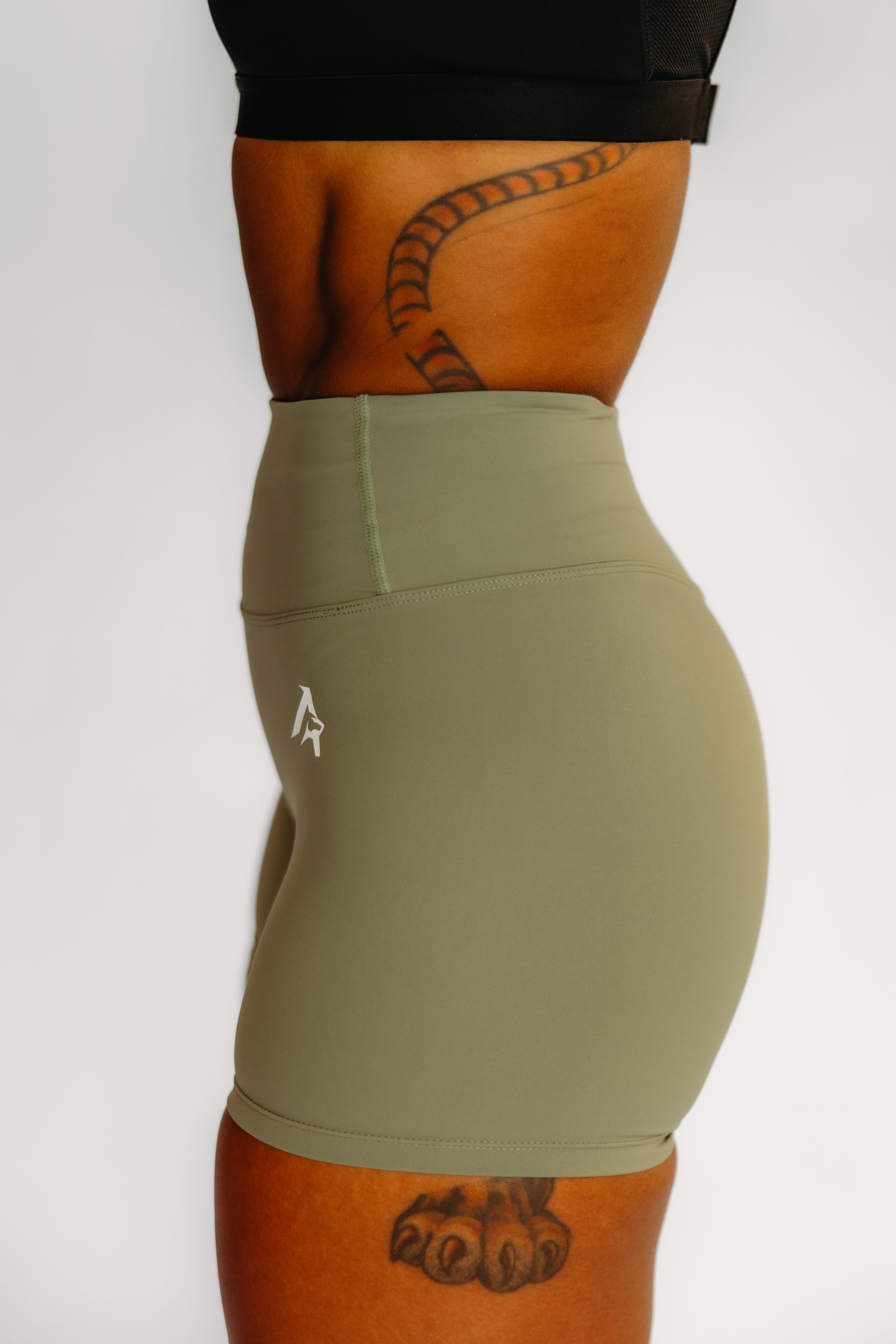Omega Sculpt High-Waisted Yoga Shorts