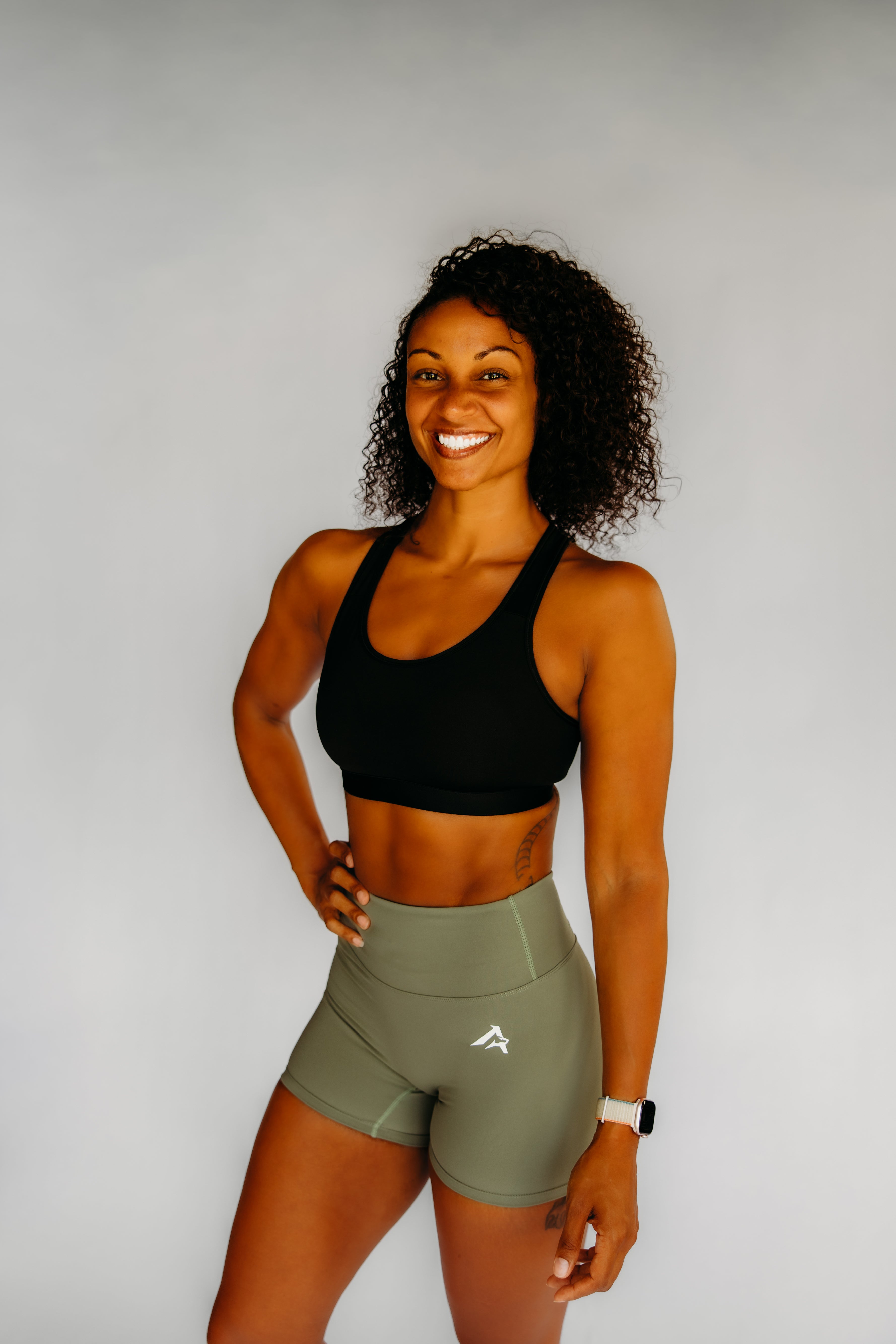 Omega Sculpt High-Waisted Yoga Shorts