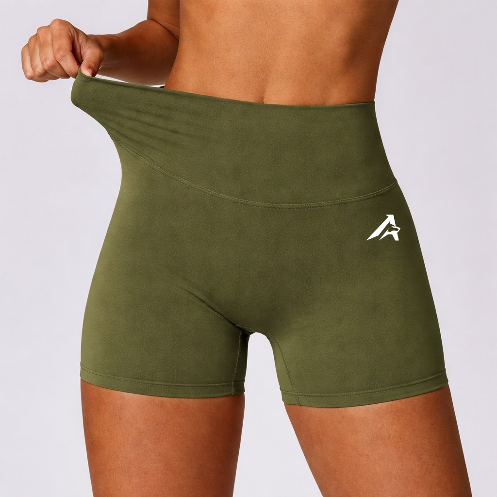 Omega Sculpt High-Waisted Yoga Shorts